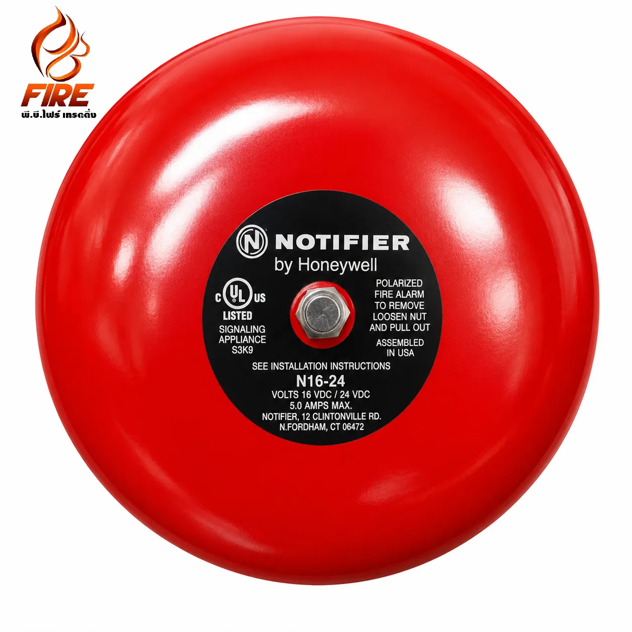 ALARM BELL NOTIFIER MODEL KMS-6-24A
