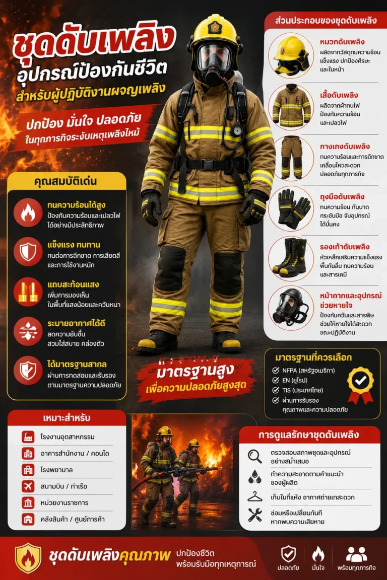 บทความชุดดับเพลิง