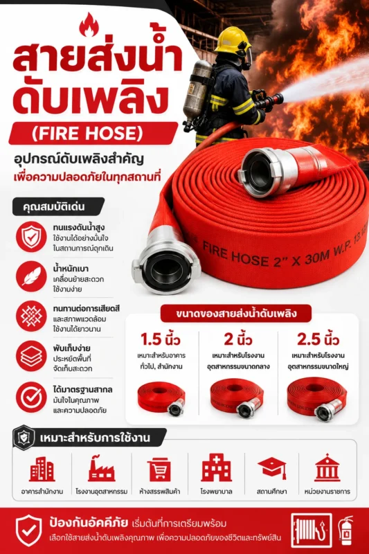 บทความสายส่งน้ำดับเพลิง